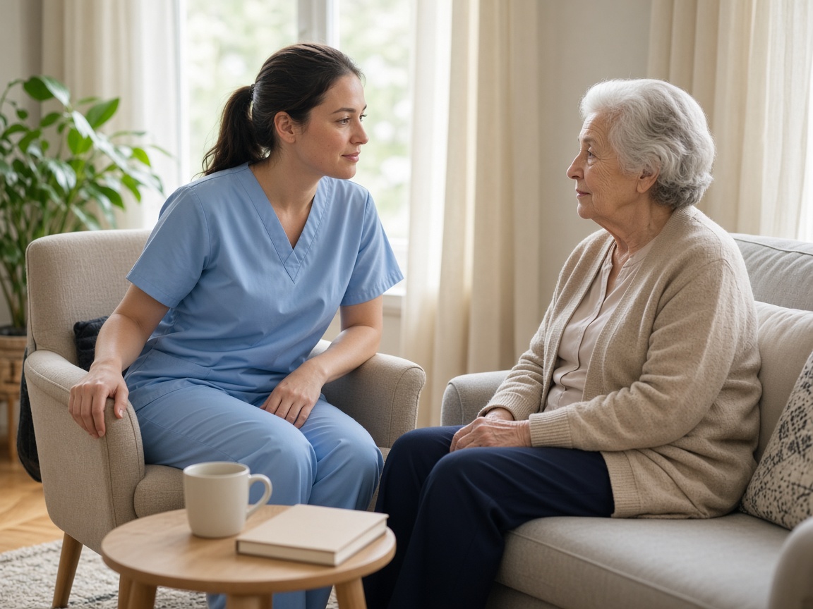 infirmière en consultation